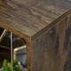 image 6 of HOMCOM Cubic Cabinet Bookcase Storage Shelves for Home Office, Rustic Brown
