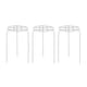 image 9 of Pack of 3 Tom Chambers Urban Dark Green Metal Herbaceous Garden Plant Support Grow Through Medium 50cm x 30cm