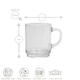 image 3 of Duralex Versailles Glass Coffee Mugs - 260ml - Pink - Pack of 6