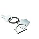 image 3 of MidOcean Sniper Metal Keyring - Silver - One Size