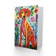 image 2 of Cute Pet Flowers Lover Dog Him Her Birthday Card