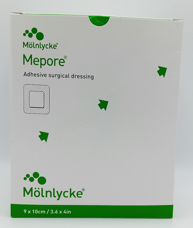 image 1 of Mepore 9cm x 10cm Box of 50 Adhesive Dressings