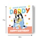 image 2 of Bluey Daddy Birthday Card