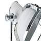 image 2 of Interiors by Premier Tripod White Floor Lamp Silver