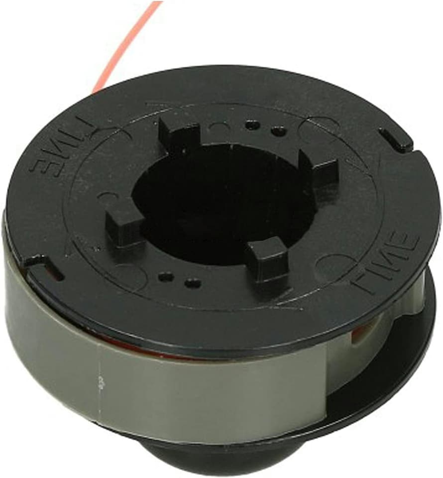 image 1 of SPARES2GO Line and Spool compatible with Qualcast GGT250 GGT2501 Grass Trimmers Strimmer (6m)