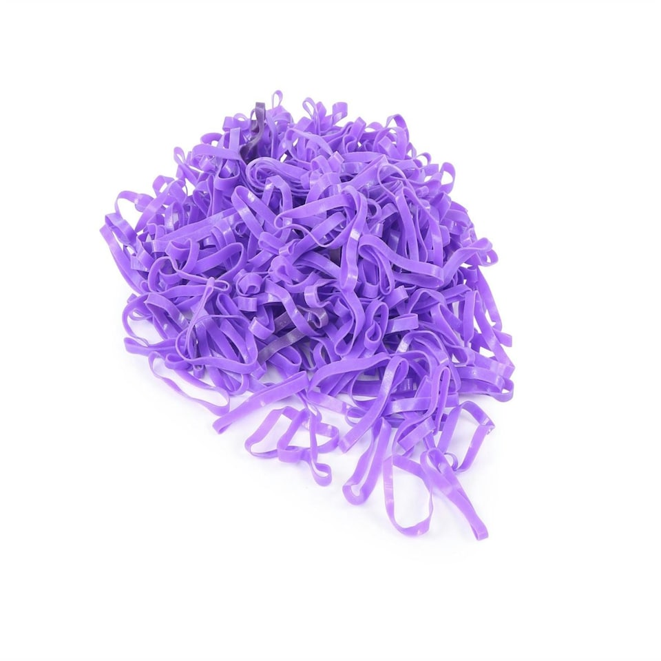 image 1 of Shires Silicone Plaiting Bands Pink | Colour: Pink
Size: One Size