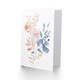 image 2 of Elegant Pink Tan Blue Wildflowers Watercolour Thank You Card