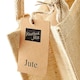 image 2 of Westford Mill Jute Mini Gift Bag (6 Litres) - Natural - One Size