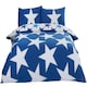 image 4 of All Stars Polycotton Reversible Duvet Set with Pillowcase Red | Double