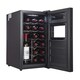 image 3 of Cookology CWTE18BK 18 Bottle Thermo Electric Wine Cooler, Black, Countertop, Digital Temp Control, Low Noise