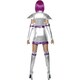image 3 of Fever Womens/Ladies Space Cadet Costume Set - Metallic Silver - S S