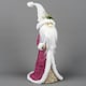 image 1 of 58cm Burgundy & Gold Santa