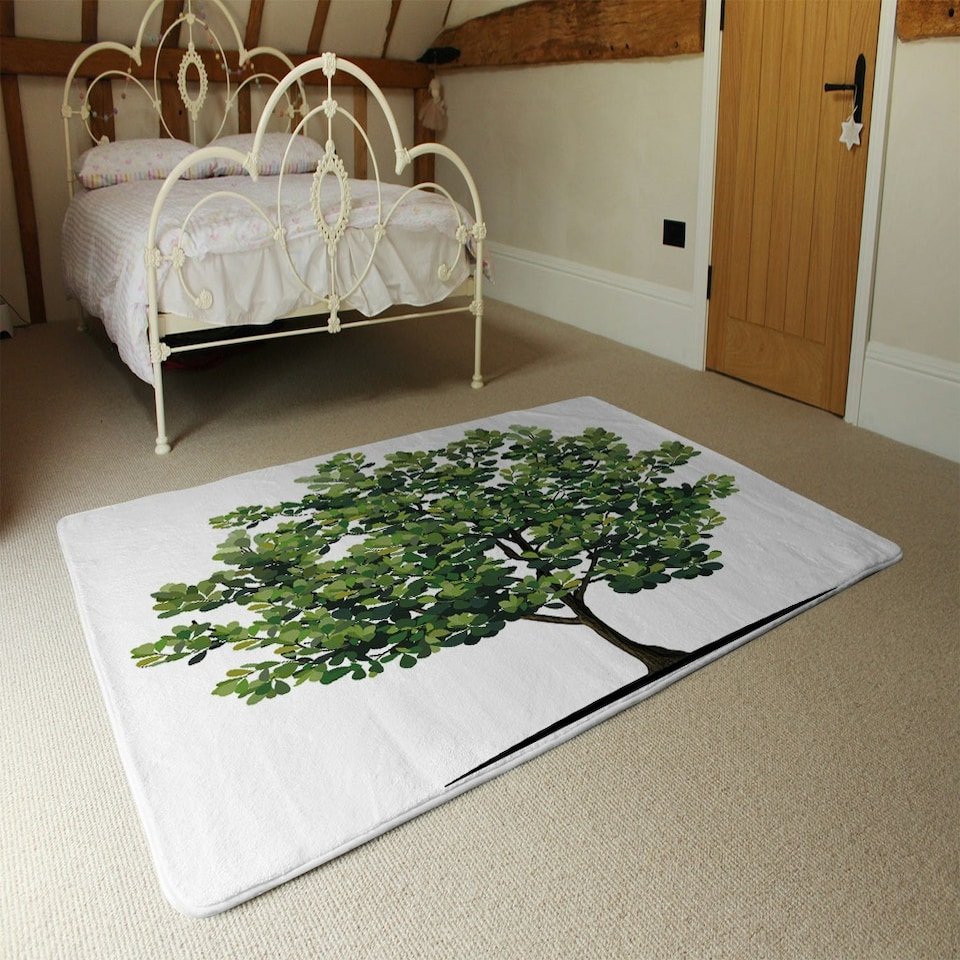 image 1 of Tree (Rug) Green | S