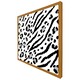 image 4 of Zebra & leopard print (Picture Frame) Brown | S