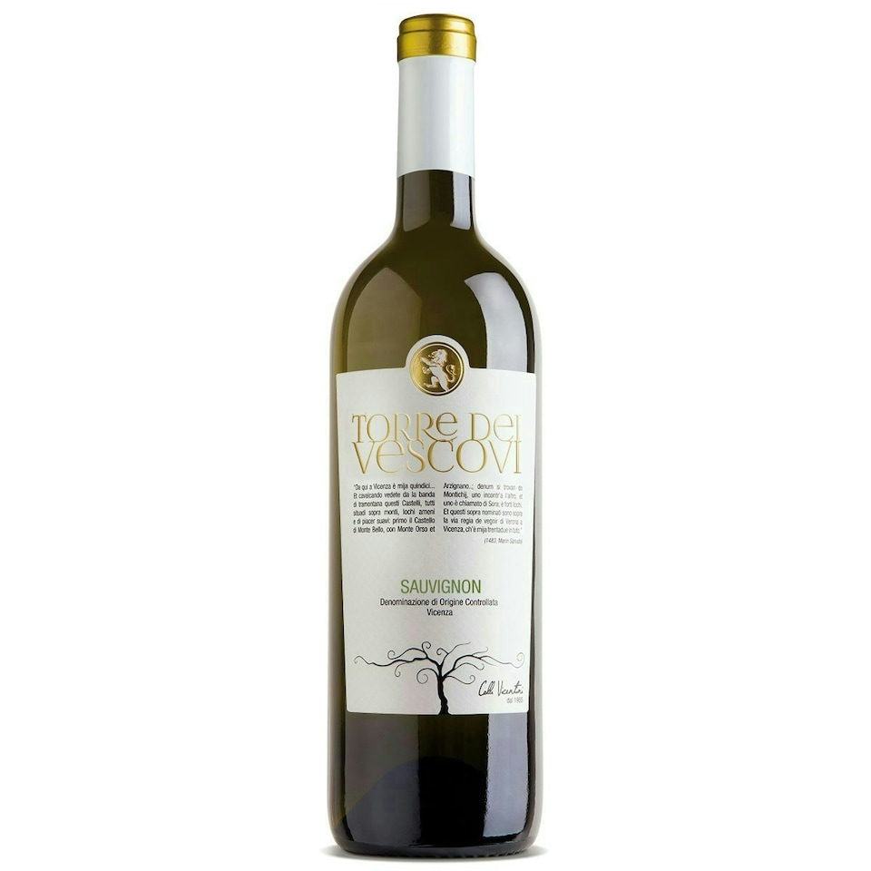 Torre dei Vescovi Sauvignon Blanc 75cl - Italian White Wine