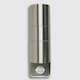 image 2 of ValueLights Pair Of Silver Up Down Outdoor PIR Motion Sensor Outdoor Wall Lights
