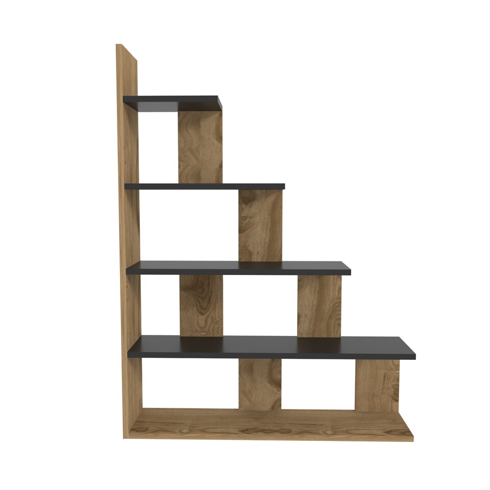 image 1 of Decorotika Echo Ladder Bookcase 5-tier Decorotika Echo Ladder Bookcase 5-tier - 120 cm H x 90 cm W x 21,8 cm D