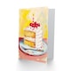 image 2 of Delicious Cake Slice Candle Man Woman Birthday Card