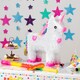 image 5 of Pinatas Unicorn Cardboard Pinata, Stick and Blindfold Set - W43cm x D13cm x H55cm - White