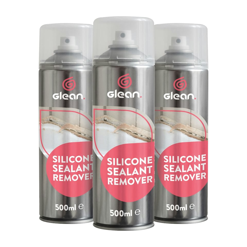 image 1 of Glean Silicone Sealant Remover Spray - 500ml - 3-Pack