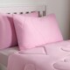 image 5 of OHS Coverless Heart Quilted 7.5 Tog Bedding Set, Single - Pink