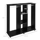image 8 of HOMCOM Mobile Double Open Wardrobe w/ Clothes Hanging Rail