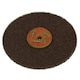 image 4 of Medium Abrasive Scotch Mop Rust Paint Removal Remover Polishing 6" x 1 Row
