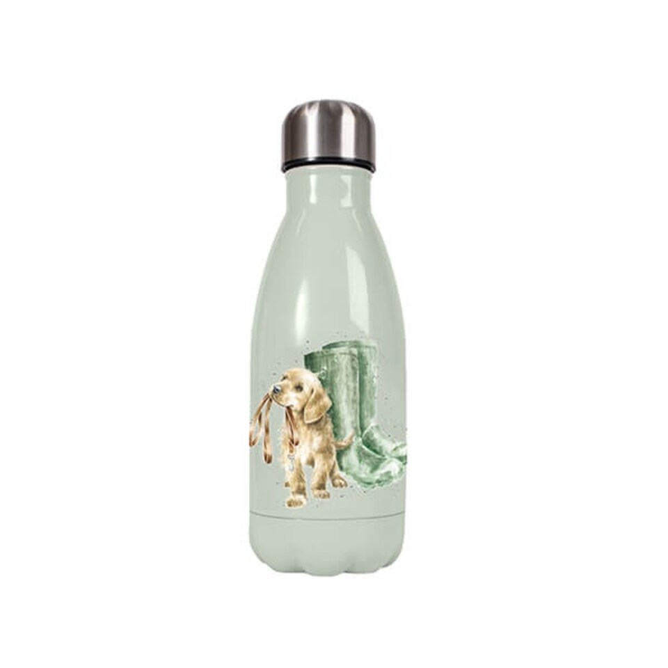 image 1 of Wrendale Designs 'Hopeful' Labrador 260ml Water Bottle