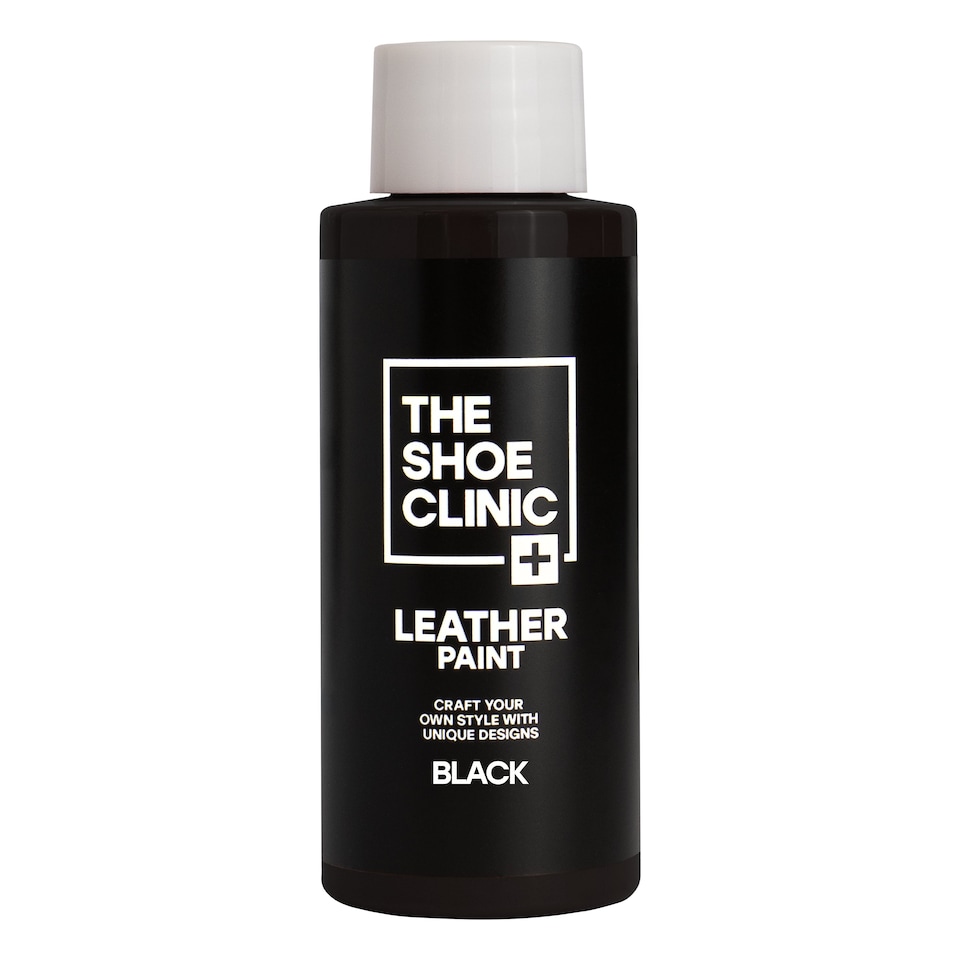 image 1 of Shoe Clinic - Leather Paint - 50ml - Black