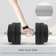 image 4 of HOMCOM 30KG Adjustable Dumbbells Weight Set Hand Weight for Body Fitness