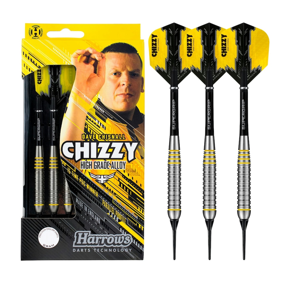 image 1 of Harrows Alloy Darts - Black - 23g