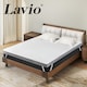 image 9 of Lavio Mattress Topper Memory Foam Dual Layer Hotel Quality Bed Protector | White | King
