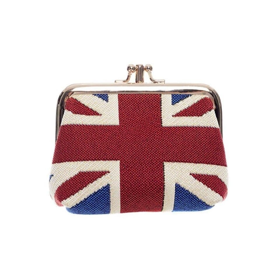 image 1 of Signare Coin Purse Union Jack Flag | Red | Red/Blue | One Size