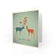 image 2 of Hearts Deer Anniversary Valentines Day Card