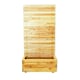 image 4 of Primrose Wooden Trough Planter With Close Style Privacy Trellis N/A