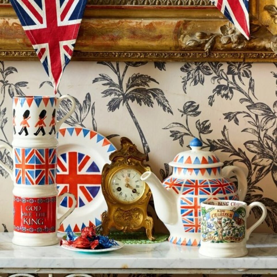image 1 of Mug: 1 x 300ml Emma Bridgewater Trooping the Colour Mug, Ceramic White