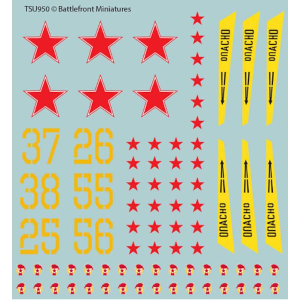 World War III: Soviet Decal Set