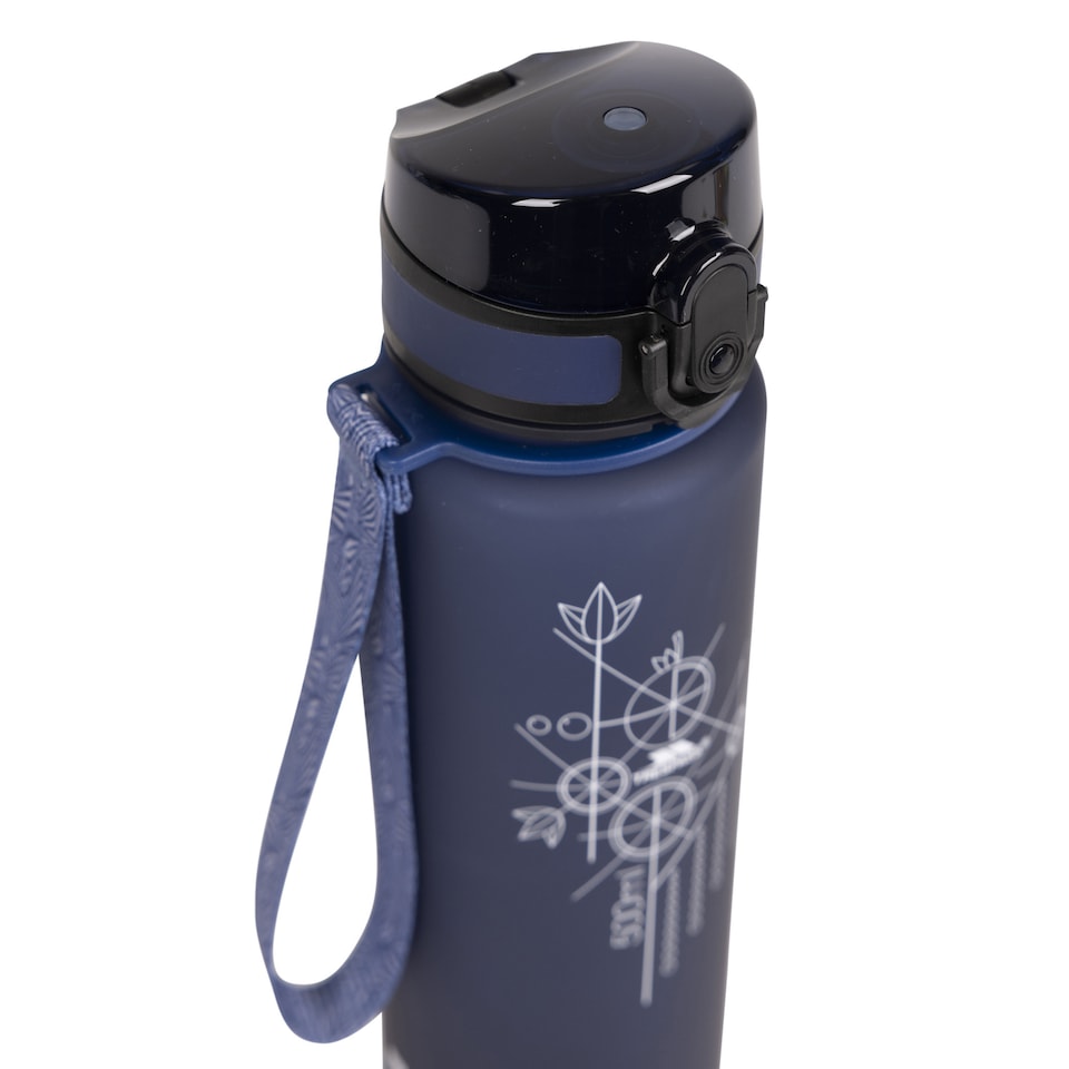image 1 of Trespass Flintlock Sports Bottle | Blue | Dark Blue | 1