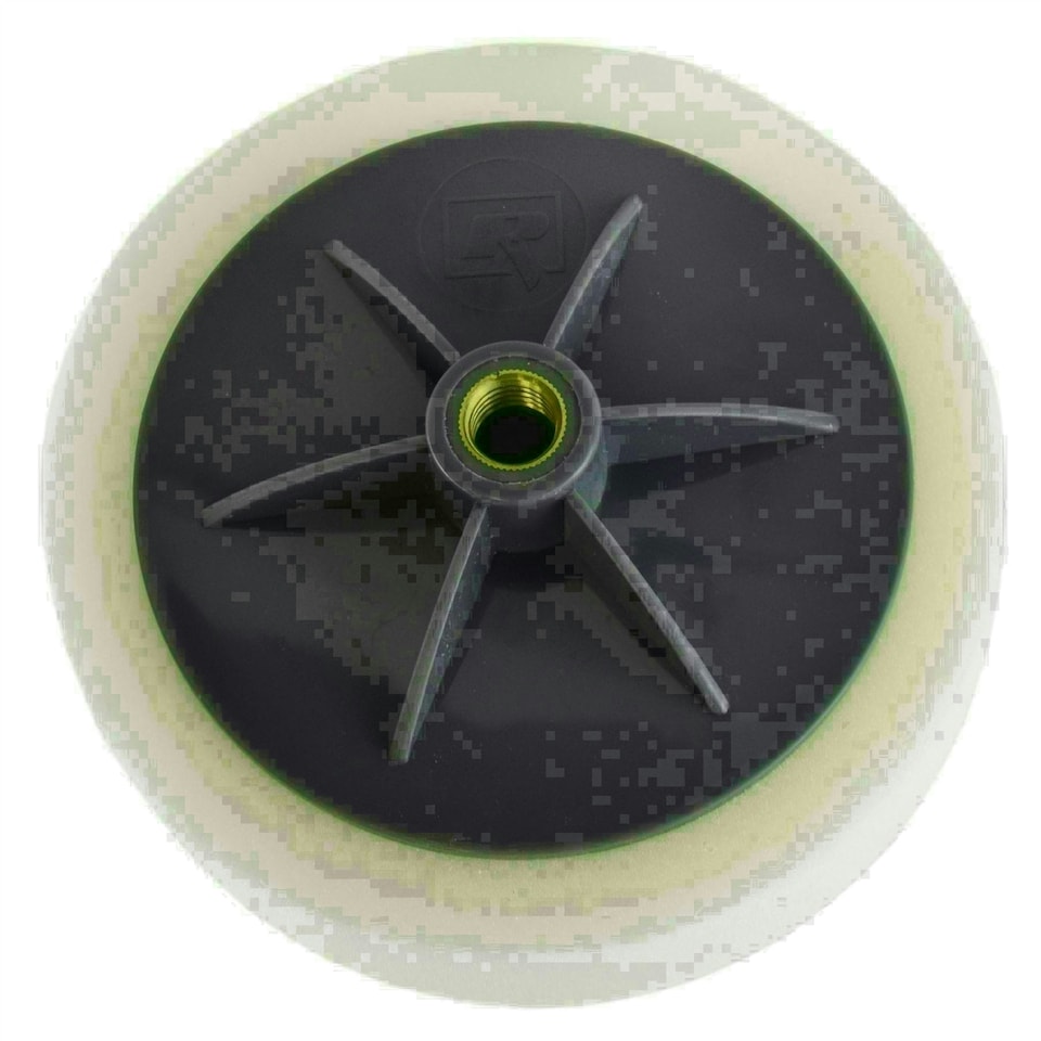 image 1 of M14 Firm Polishing and Buffing Sponge for Sanders / Polishers 150mm x 50mm Mop