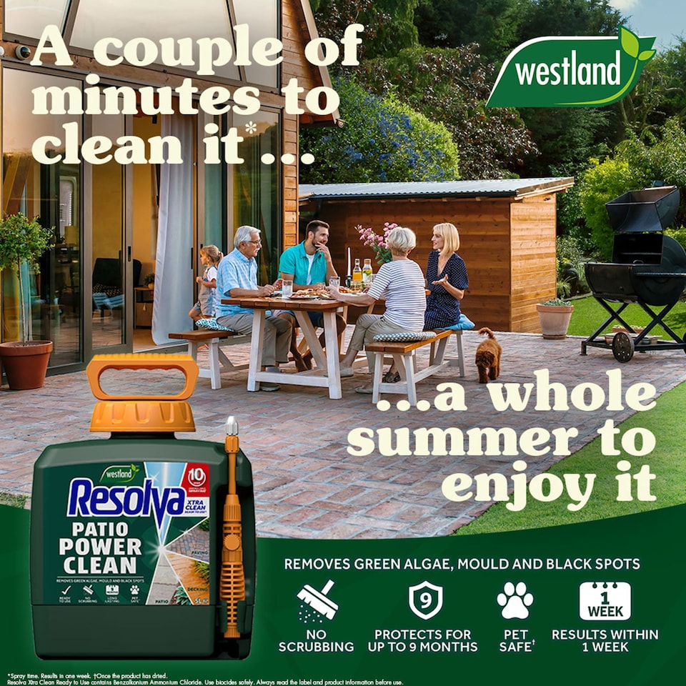 image 1 of Resolva Xtra Clean Patio Power Cleaner