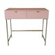 image 1 of 2 Drawer Bedside Table - Wood - L40 x W120 x H76 cm - Pink Pink