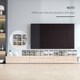 image 8 of HOMCOM Set of 2 CD Storage Units with Adjustable Shelves White