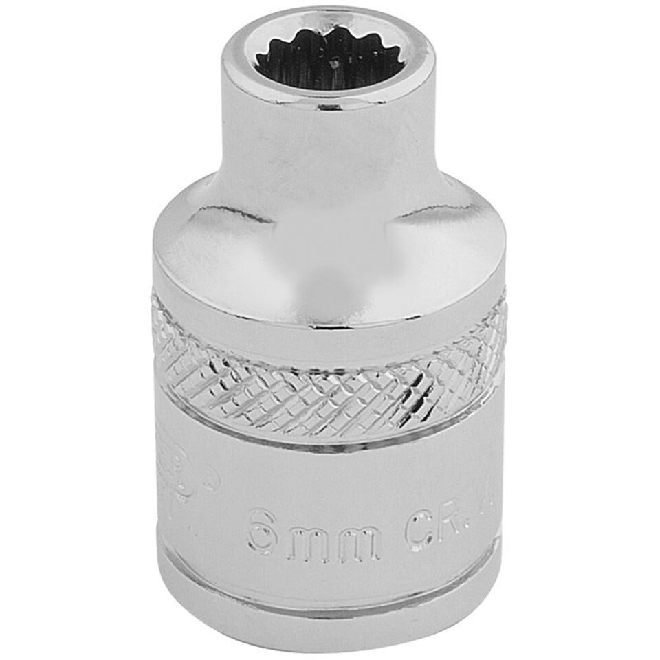6Mm 12Point Socket 3/8Dr-Pckd - 32766
