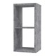 image 3 of Mauro 1 Shelf Storage Unit in Concrete Grey