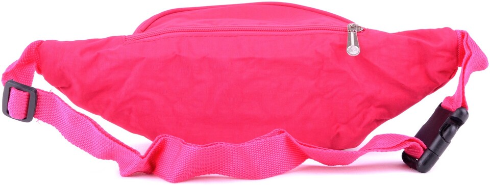 image 1 of Lorenz Crinkled Nylon Bum Bag / Waist Bag / Money Holder | Pink | Pink