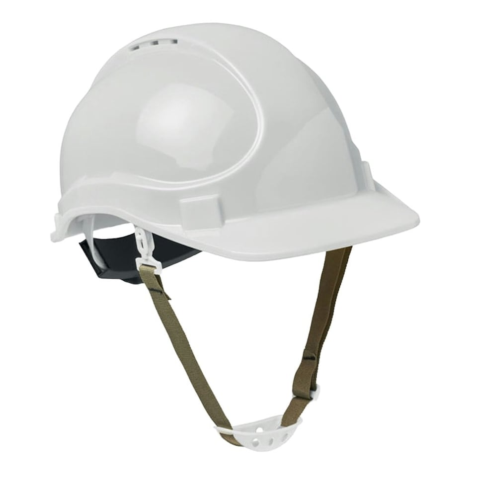 image 1 of MidOcean Helm ABS Plastic Safety Helmet - White - One Size | White | One Size