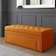 Burnt Orange Plush Velvet