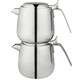 image 2 of Café Stal Babel Teapot, 26oz / 750ml / 2-3 Mugs, Stainless Steel, Stackable