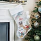 image 2 of Personalised Reindeer Christmas Stocking