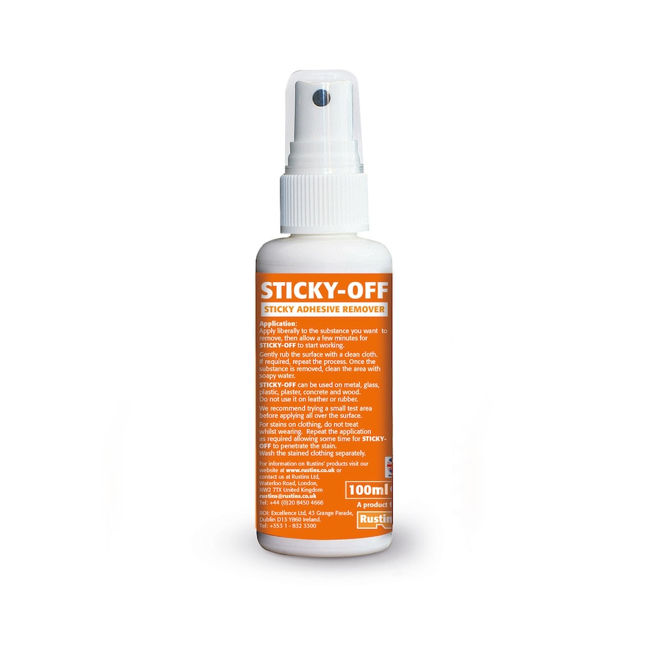 image 1 of Rustins Sticky Off 100Ml